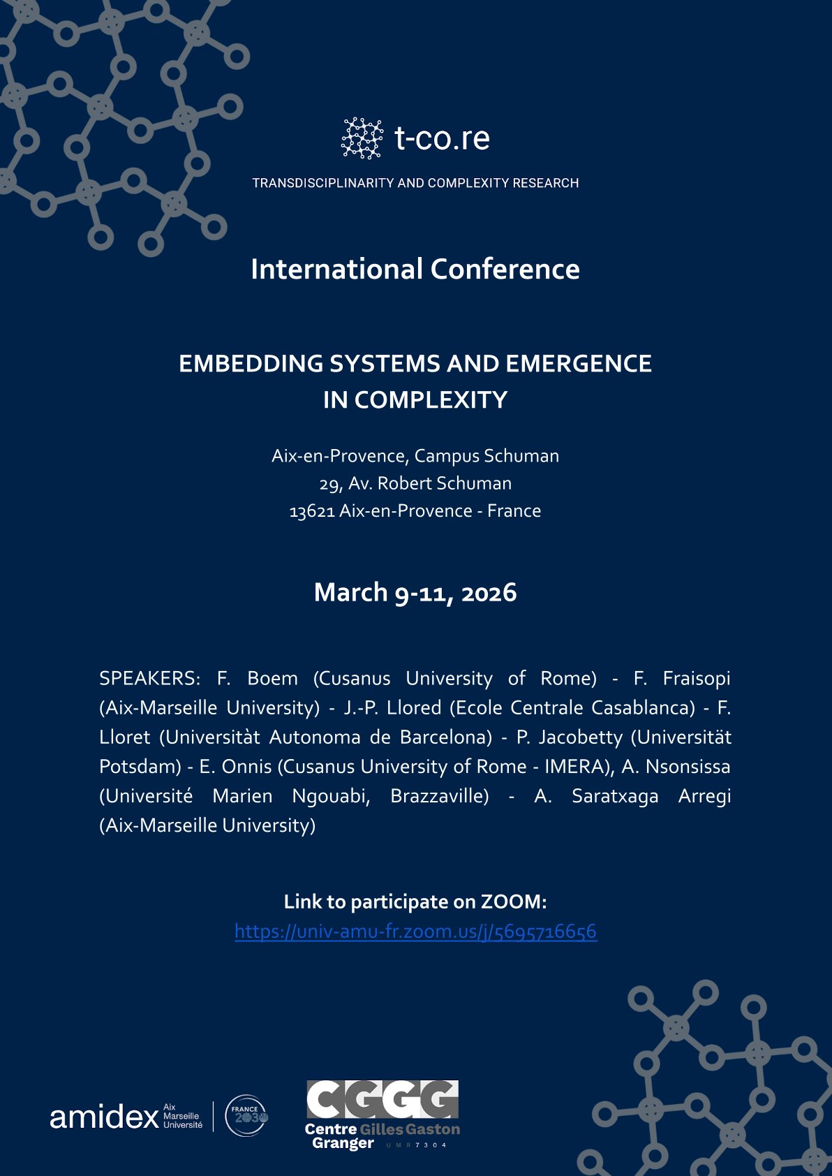 Embedding Systems and Emergency in Complexity